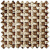 Laguna Weave, Orange Spice - Roman Blind